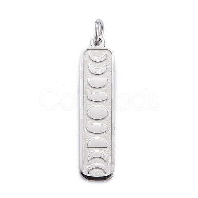 Non-Tarnish 304 Stainless Steel Pendants STAS-Z020-01P-1