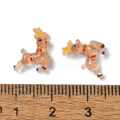 Christmas Series Resin Cabochons CRES-Q006-02I-1