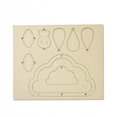 DIY Cloud Wind Chime Making Kit DIY-A029-04-1