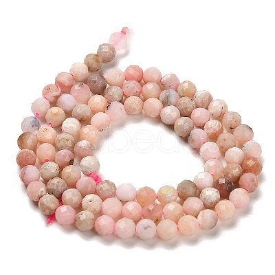 Natural Pink Opal Beads Strands G-B107-A10-07-1