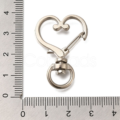 Alloy Swivel Clasps FIND-A045-01B-P-1