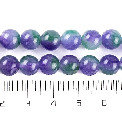 Natural Malaysia Jade Beads Strands G-A146-8mm-C12-1