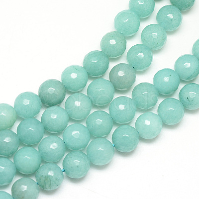 Natural White Jade Bead Strands X-G-R346-6mm-17-1