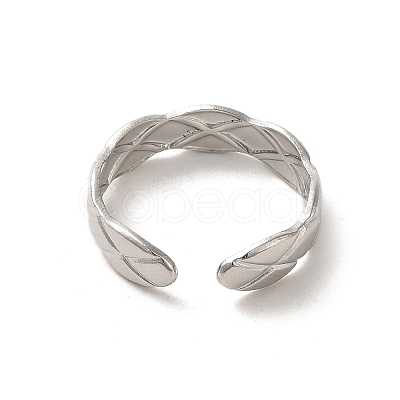 Non-Tarnish 201 Stainless Steel Finger Rings RJEW-H223-02P-01-1