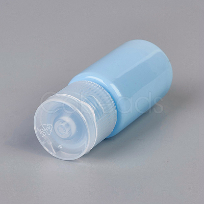 Macaron Color Empty Flip Cap Plastic Bottle Container MRMJ-WH0025-A-03-1