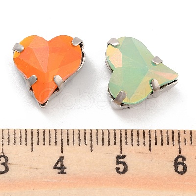 Heart Opal Sew On Rhinestones RGLA-G024-08A-P-1