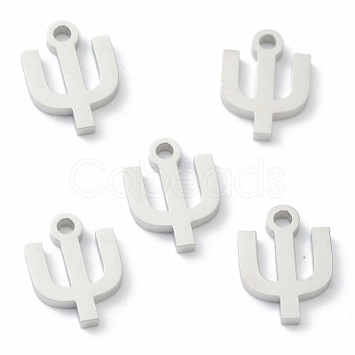 Non-Tarnish 304 Stainless Steel Charms STAS-G244-01Y-1