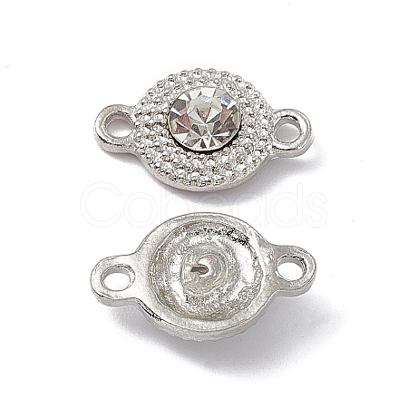 Alloy Crystal Rhinestone Connector Charms FIND-A024-17P-1