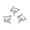 Tibetan Style Alloy Pendants, Orangutan Charm, Antique Silver, 23x20x2.5mm, Hole: 1.4mm, about 416pcs/500g