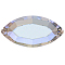 Preciosa&reg MAXIMA Crystal Fancy Stones, Czech Crystal, 435 14 615 Navette(Horse Eye), Dura Foiling, Crystal AB, 8x4mm