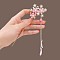 Alloy Hair Sticks, Hair Accessories for Women & Girls, Flower, 180mm