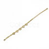 Electroplate Alloy Link Bracelets BJEW-T012-002-3