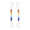 Natural Malaysia Jade with Alloy Moon Long Dangle Leverback Earrings EJEW-JE04910-02-2