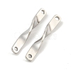 Non-Tarnish 304 Stainless Steel Connector Charms STAS-P365-04P-2