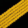 Transparent Glass Beads Strands EGLA-A044-T4mm-MD05-2