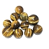 Natural Tiger Eye Round Sphere Polished Beads PW-WG8B13A-01-5