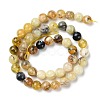Natural Yellow Opal Beads Strands G-Q1001-A02-02-2