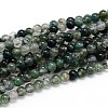 Natural Gemstone Round Bead Strands X-G-J303-07-8mm-1