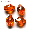 Imitation Austrian Crystal Beads SWAR-F054-13x10mm-12-1