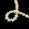 Star Shape Natural Sea Shell Beads Strands X-SSHEL-F290-18A-2