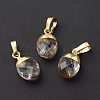 Natural & Synthetic Gemstone Charms G-D478-01LG-3