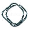Electroplate Synthetic Non-magnetic Hematite Beads Strands G-E602-04E-2