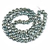 Electroplate Glass Beads Strands EGLA-S188-14-A01-2