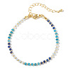 Colorful Summer Gemstone Beaded Bracelet for Women MO9327-1