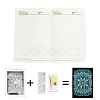 DIY Diamond Painting Notebook Kits DIAM-PW0003-032-5