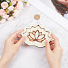 Wooden Crystal Ornament Display Tray AJEW-WH0324-31B-4