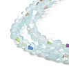 Baking Painted Glass Beads Strands DGLA-F029-J2mm-A07-3