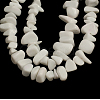 Natural White Jade Beads Strands X-Z266S011-2