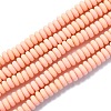 Handmade Polymer Clay Beads Strands X-CLAY-N008-008-35-2