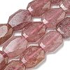 Natural Strawberry Quartz Beads Strands G-P544-B01-01-1