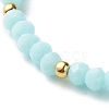 Glass Beads Stretch Bracelets Sets BJEW-JB06575-03-9
