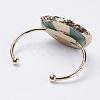 Brass Cuff Bangles BJEW-E316-03B-3