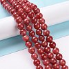 Natural Persian Jade Beads Strands G-D434-8mm-08-6