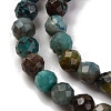 Natural Chrysocolla Beads Strands G-A235-A05-01-4