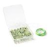 DIY Natural Prehnite Beads Jewelry Set Making DIY-LS0002-71-7