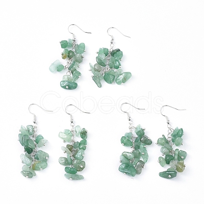 Dangle Earrings EJEW-E255-A10-1