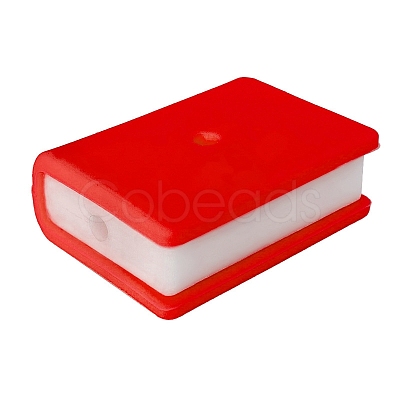 Book Food Grade Silicone Beads PW-WG54979-01-1