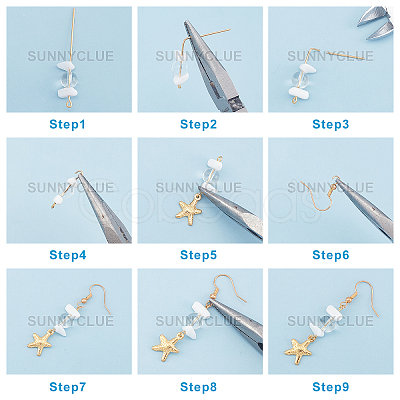 SUNNYCLUE DIY Earring Making Kits DIY-SC0001-56-1