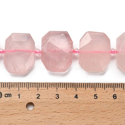 Natural Rose Quartz Beads Strands G-H078-B03-01-1