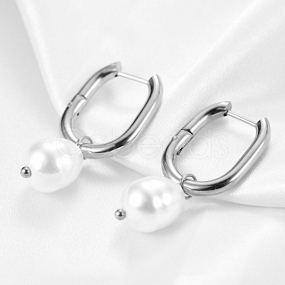 Fashionable Simple U-shaped Earrings for Women YB2612-1