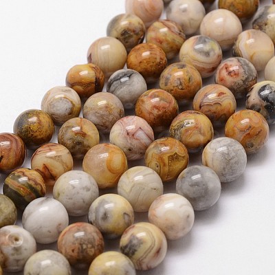 Natural Crazy Lace Agate Beads Strands X-G-D840-70-6mm-1