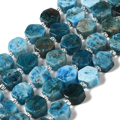 Natural Apatite Beads Strands G-P534-A02-01-1