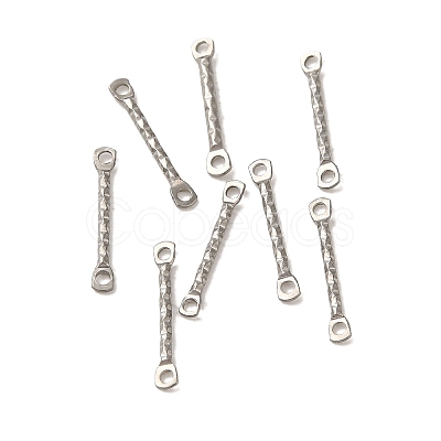 Non-Tarnish 304 Stainless Steel Connector Charms STAS-Q323-09P-1