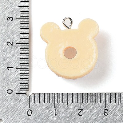 Resin Imitation Food Pendants FIND-U001-02F-1