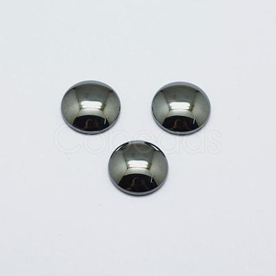 Non-Magnetic Synthetic Hematite Cabochons Z28WB013-1