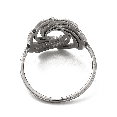 Non-Tarnish 201 Stainless Steel Finger Rings RJEW-G278-27P-1